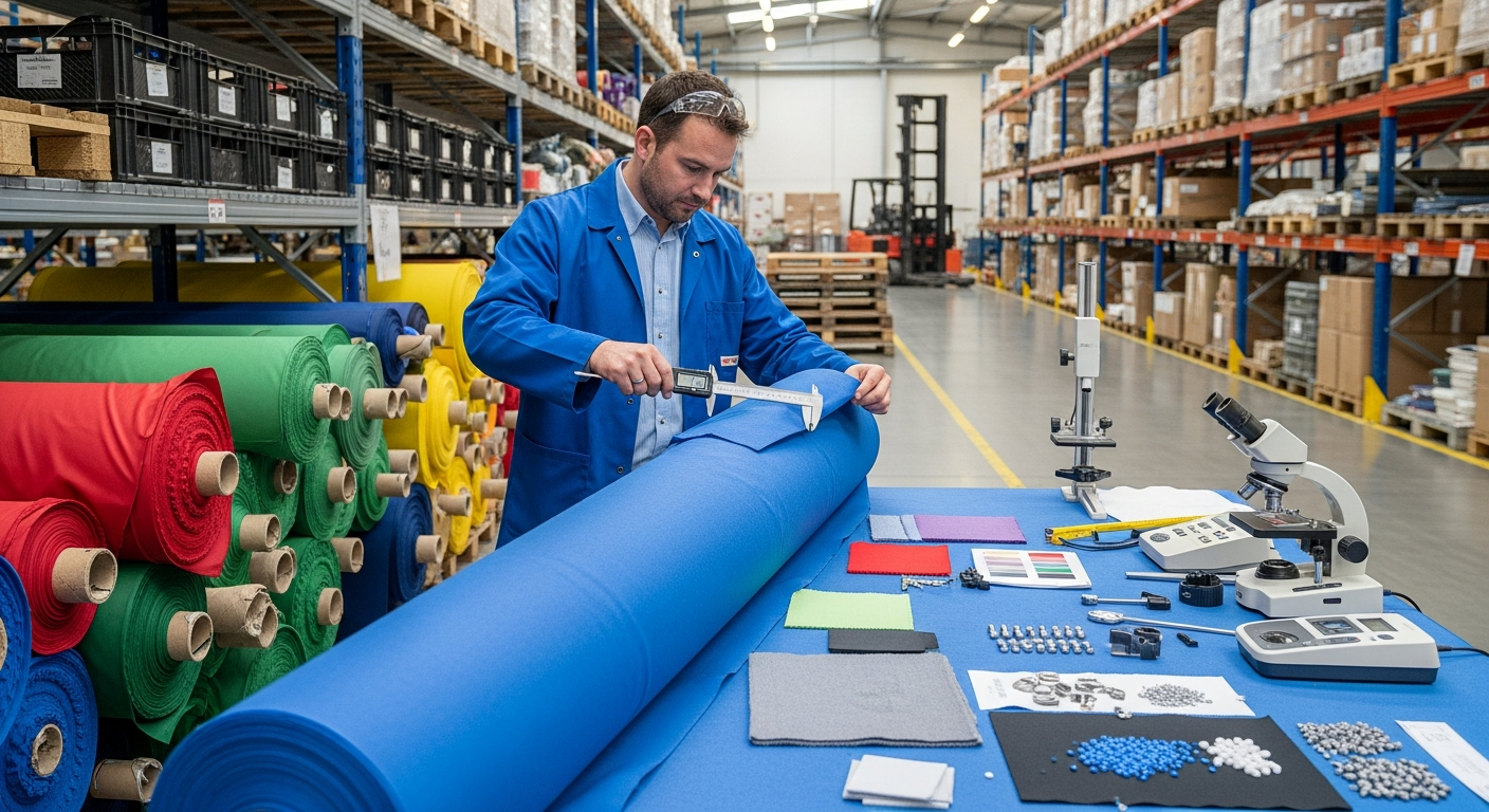 Tekstil fason üretimde hammadde kalite kontrolü