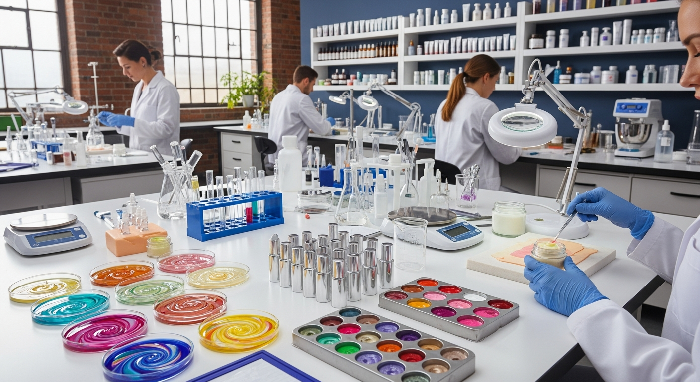 Kozmetik fason üretim laboratuvar testleri