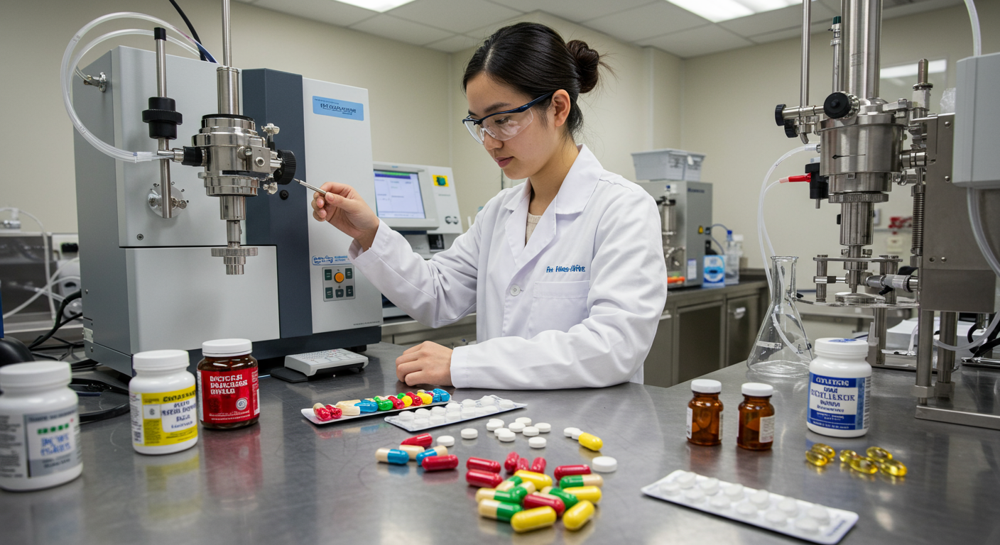 Gıda takviyesi laboratuvar analizi